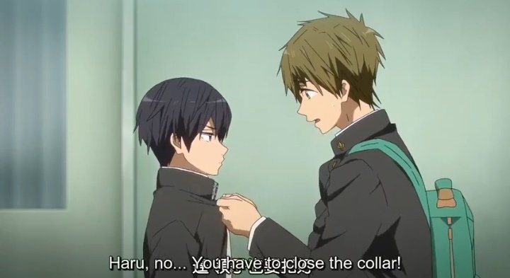 hbharu7's tweet photo. The way Makoto always takes care of Haru๐๐
#freestartingdays #makoharu https://t.co/g7jxpOmv3Y