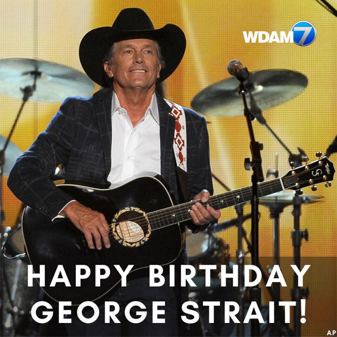 Help us wish a very happy 68th birthday to the one and only George Strait! 