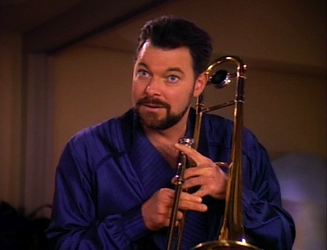 Riker:Chronic Tinder flirtingAnnoying neighbours with your musical "talent"Looking better with your quarantine beard