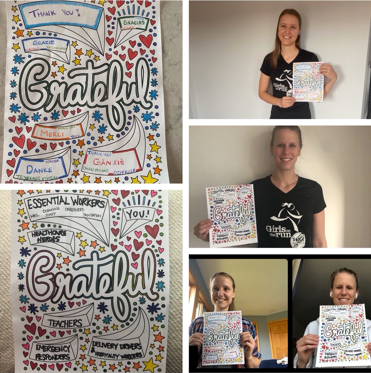 GOTRNYC's tweet photo. Sisters Jasmine and Rebecca, who volunteer as committee members and 5k Team Leaders, used our Community Impact Project as an opportunity to thank our local healthcare and essential service workers, as well as a fun way to stay connected virtually! #GOTRcommunity #GOTRgotyourback https://t.co/xPPF9EmY41