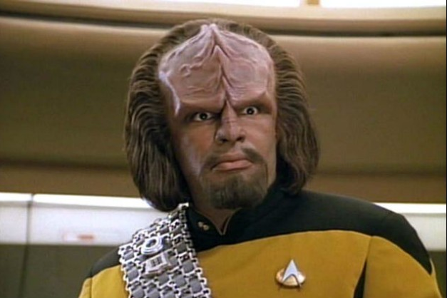 Worf:Working out to GLOW UPIncapable of relaxingProne to screaming into the sky at random