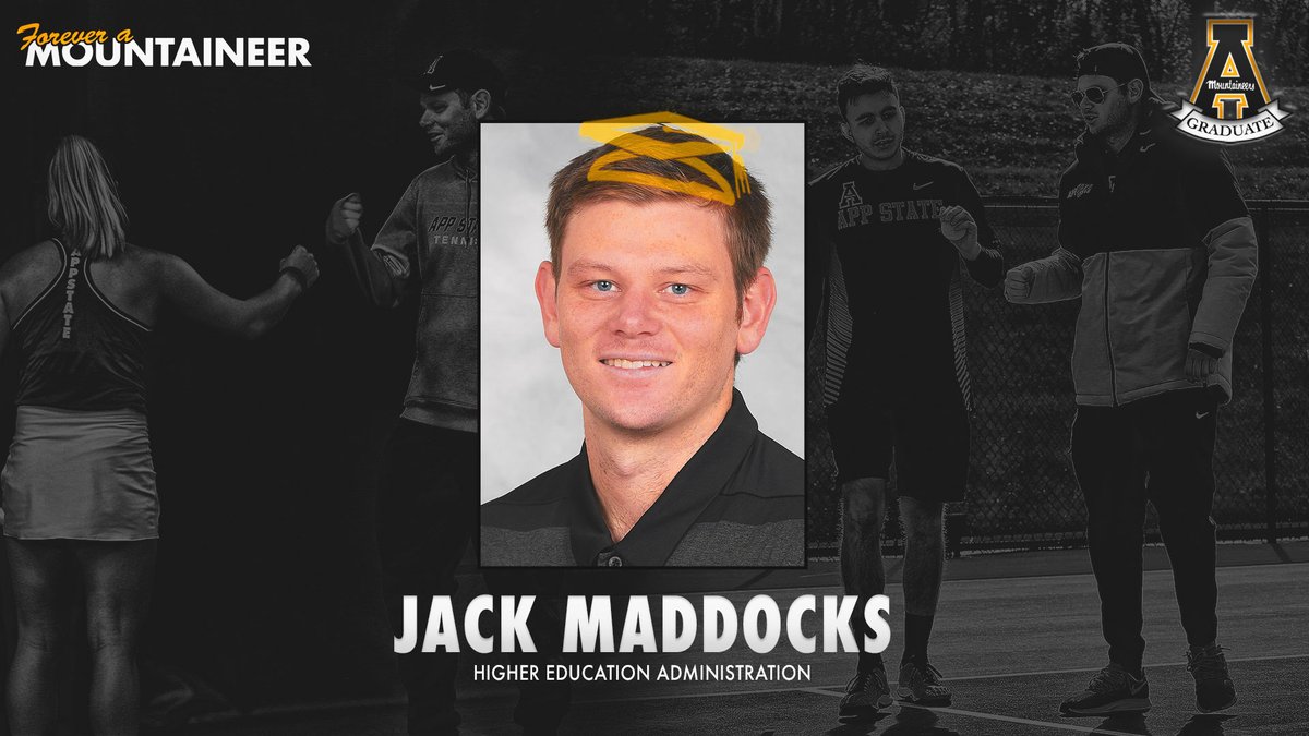 We want to congratulate <a href="/jackmaddocks3/">Jack Maddocks</a> on getting your master's degree over the weekend! Not one, but✌️degrees from <a href="/appstate/">Appalachian State</a>! 😎