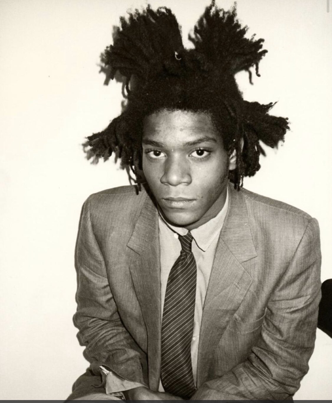 The Hip Hop Principal on Twitter: "Jean Michel Basquiat is a world famous  artist who brought a Haitian flavor to his work. Theme 11 is Art. #Haicru  https://t.co/YPOPPwiF3N" / Twitter