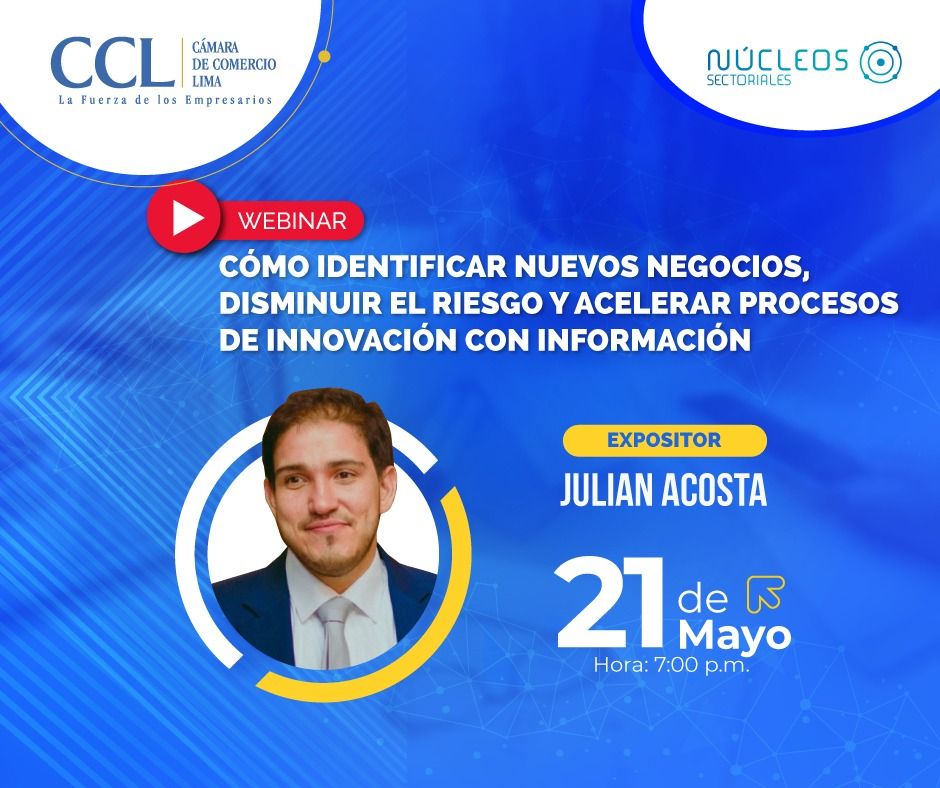 Julian_acosta_b's tweet photo. El próximo 21 de mayo estaré compartiendo con los amigos de la @camaradelima sobre #innovación y #NuevosNegocios en #Peru. Si quieres recibir el enlace, entra en contacto https://t.co/iVZzoC9R4U