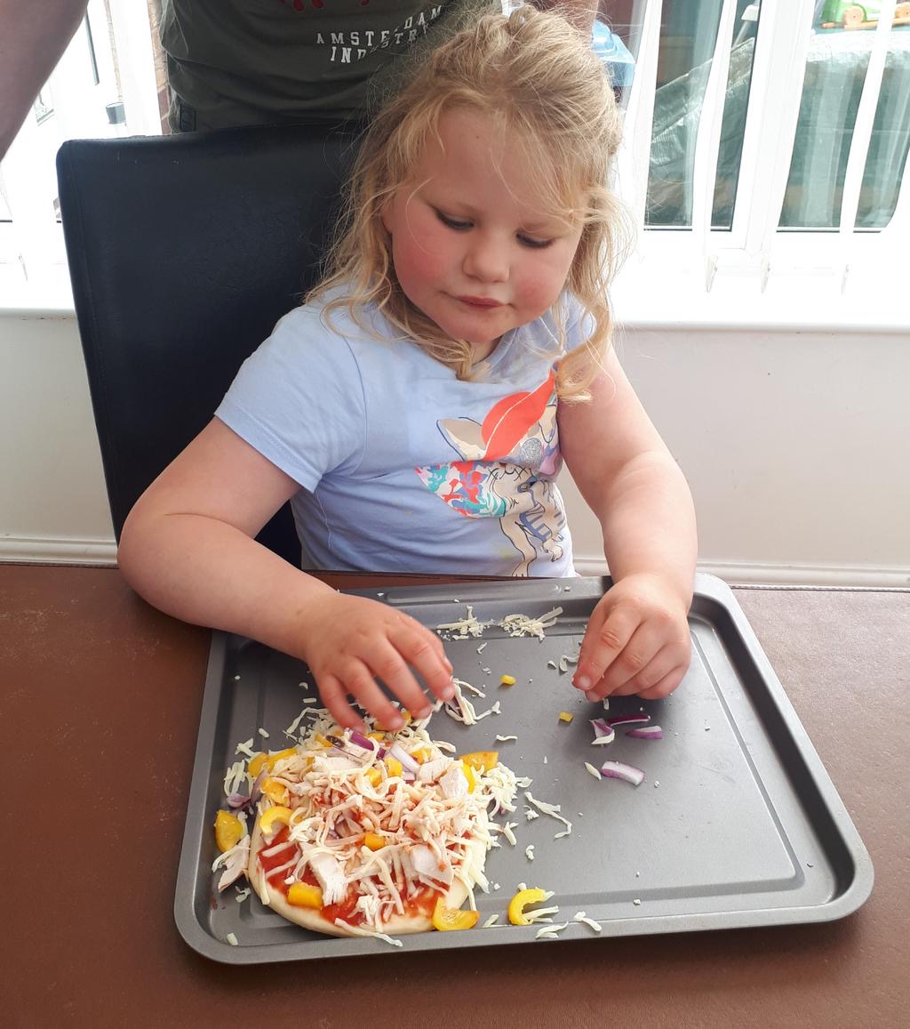 ashleaschool's tweet photo. Betsy from Rowan, we love your Pizza food face for our #foodface #weeklychallenge https://t.co/FnppLz3tBg