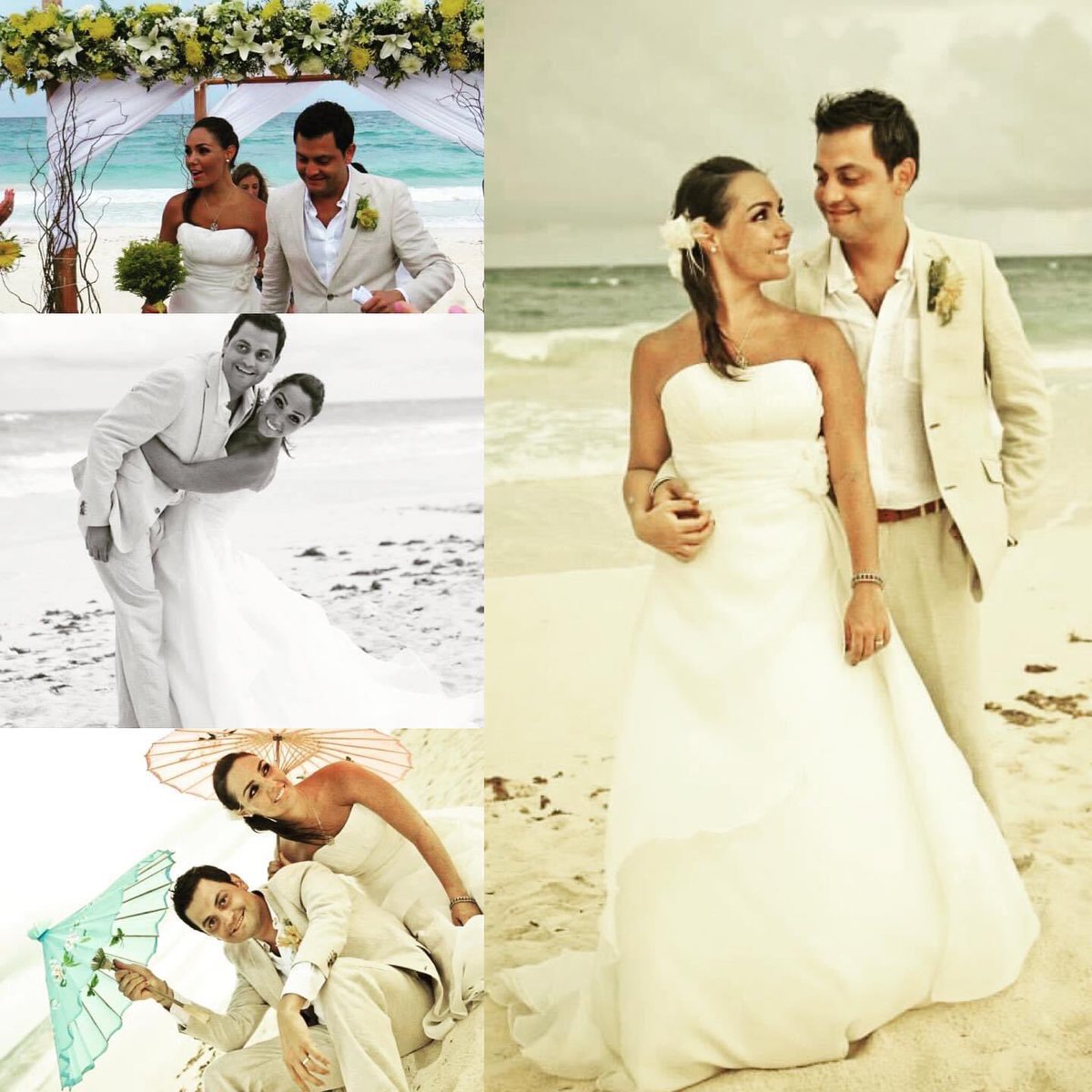 Feliz 7mo. Aniversario Marisol y Oscar 
Tulum 180513 Por que sean muchos años más juntos y felices ♥️ #happyanniversary #felizaniversario #bodasturquesa #bodas #tulumbodas #wedding #weddingplanner