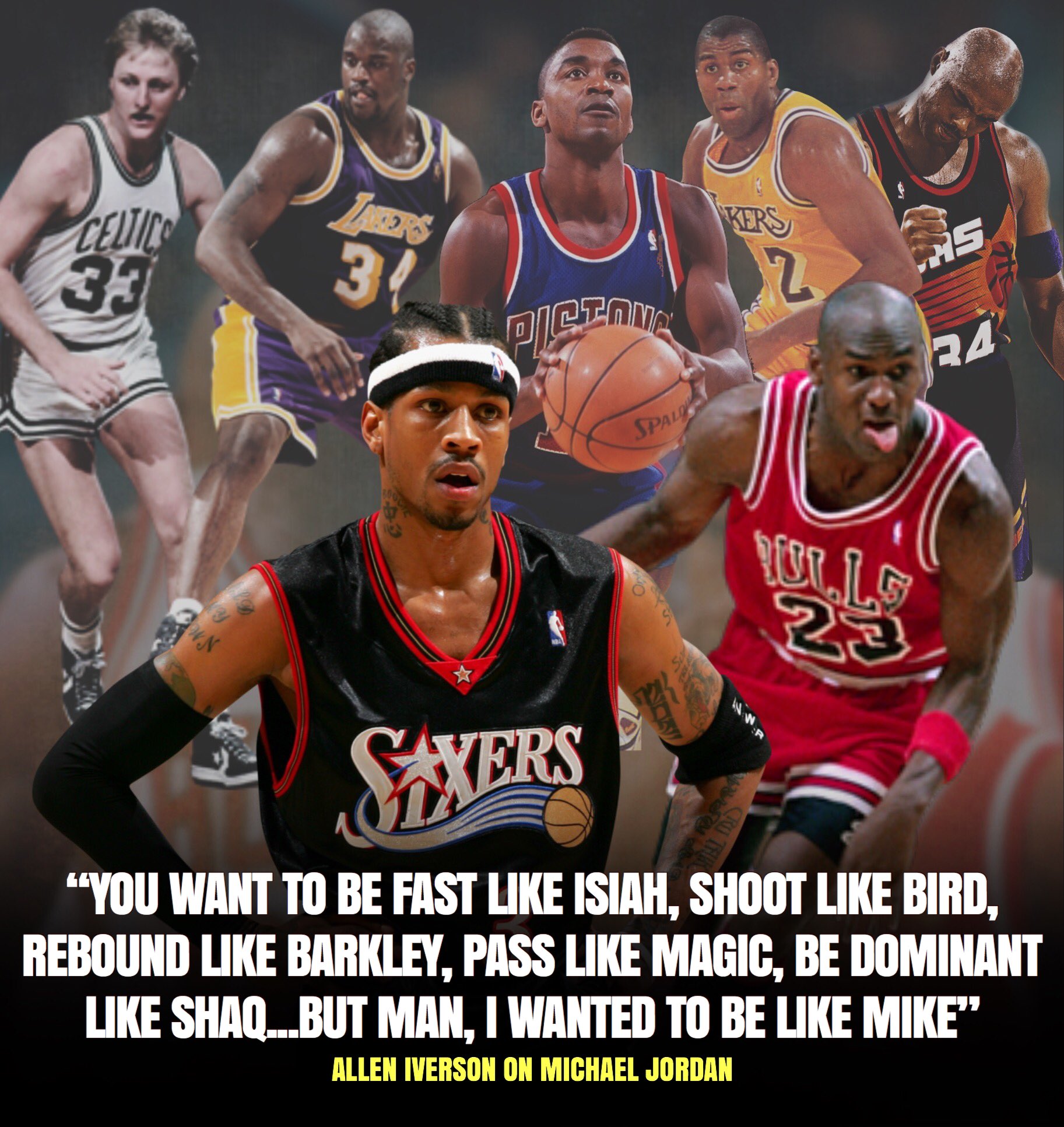 TF Sport Edit (de volta!) on X: Allen Iverson