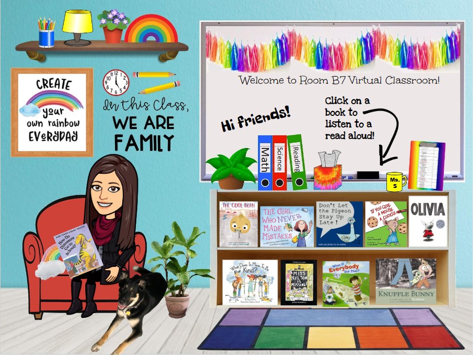 Dolsen dolphins, welcome to my Room B7 virtual classroom with 10 different read alouds! Enjoy! 📖

docs.google.com/presentation/d…