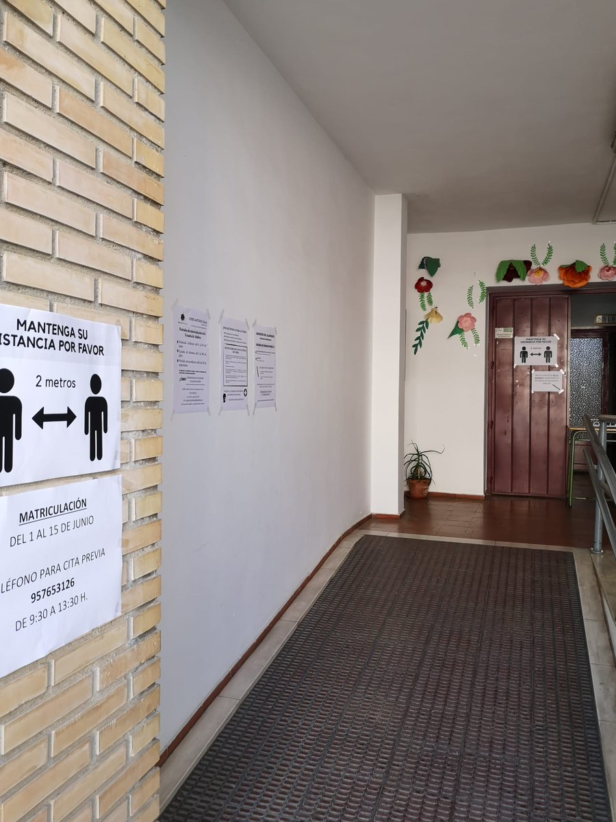 CeperGala's tweet photo. Recuerda seguir estrictamente las medidas de seguridad al asistir presencialmente a nuestro Centro para cualquier gestión administrativa (bajo cita previa al 957653126). Sigue las indicaciones y sé responsable. 
@EdPermaCOR @edpermanente https://t.co/yelopm60at