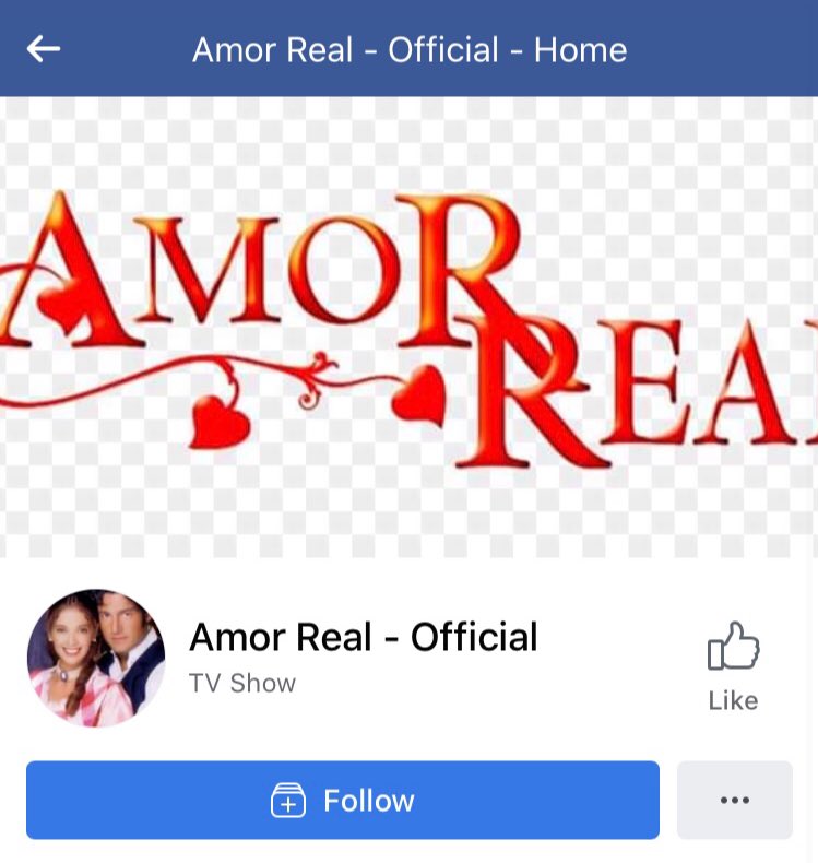 Síguenos en Facebook: ❤️ #AmorReal