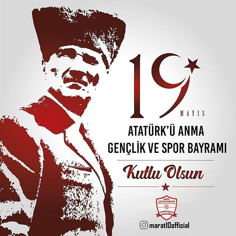 Bekçisi olduğumuz Cumhuriyet'i her daim fikirlerinle aydınlatacak ve adını sonsuza dek yaşatacağız!

19 Mayıs Atatürk'ü Anma, Gençlik ve Spor Bayramı kutlu olsun 🇹🇷
#Maratonüst #19Mayıs