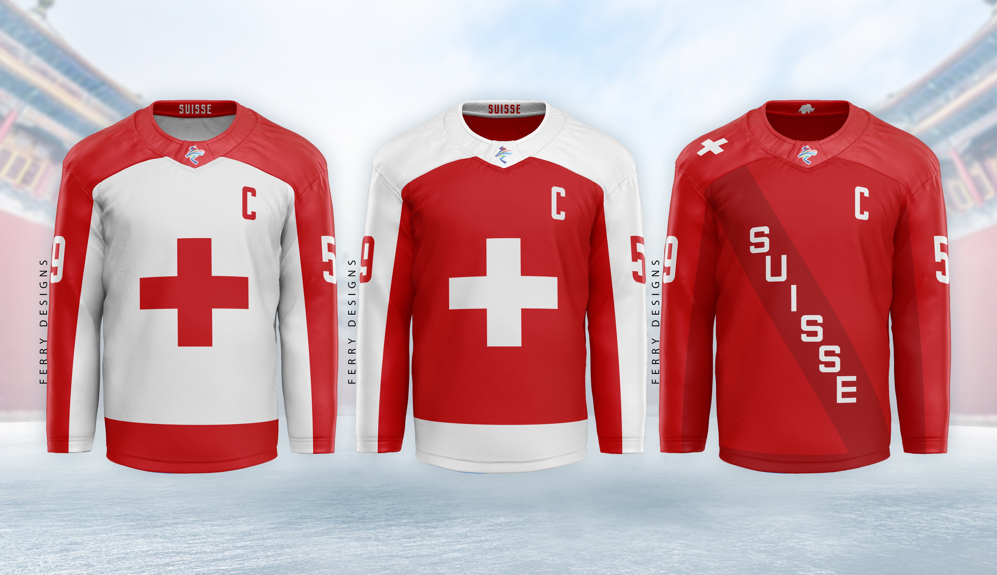 2022 Olympic Hockey Jersey Concepts by FerryDesigns : r/hockey