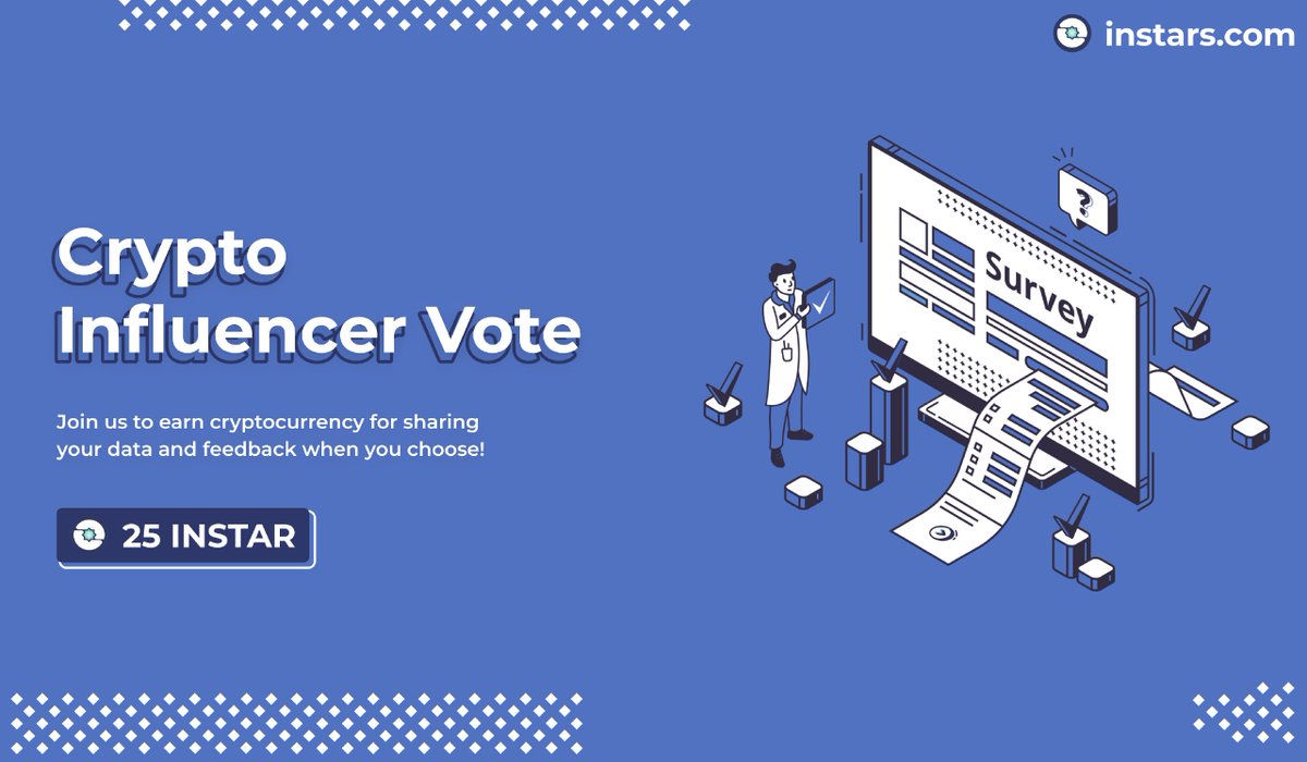instar's tweet photo. RT/Vote for the crypto influencer you would choose to explain #bitcoin to @jk_rowling and receive a free crypto promo code worth 25 $INSTAR on @instarscom 💫 
https://t.co/a78LWhCZa6  

@brian_armstrong @cz_binance @KLoeffler 
@brockpierce @BrendanBlumer @tylerwinklevoss
@jack https://t.co/K4iBW9nyTR