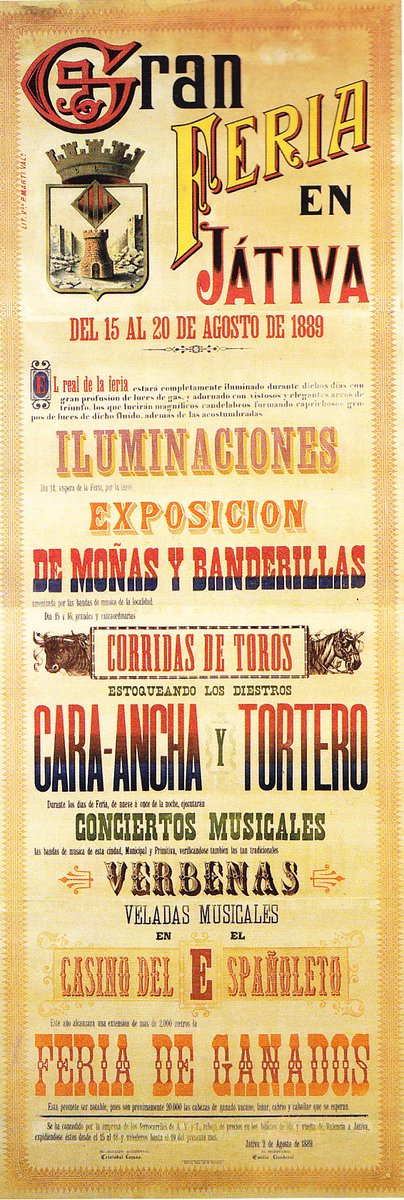 SOCARRADET's tweet photo. La Fira de #Xàtiva és 770 anys present. Sols les pestes de 1600 i 1648; les Guerres del Borbó en 1707 i la Civil de 1936-1939 o els trerratremols, l'han suspés. Enguany, 2020, una epidèmia  provoca la seua suspensió... recordeu que Xàtiva sempre renaix de les seues cendres! #Fira https://t.co/4Nh7hOh1mB