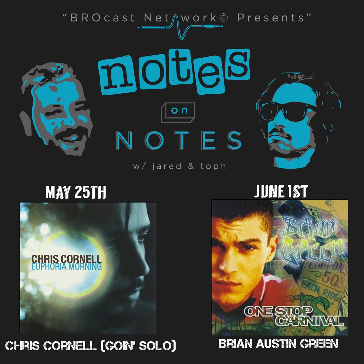 jaBROnisPOD's tweet image. COMING SOON to Notes On Notes...
#chriscornell #brianaustingreen #notesonnotes #albumreview #podcasts @NotesOnNotesBRO