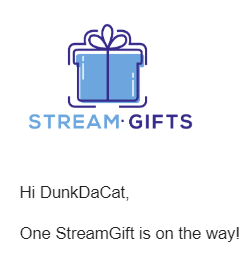 MzDunk's tweet photo. oooooo another #StreamGift on the way! Thank yous <3 https://t.co/3xDwmXqjCz