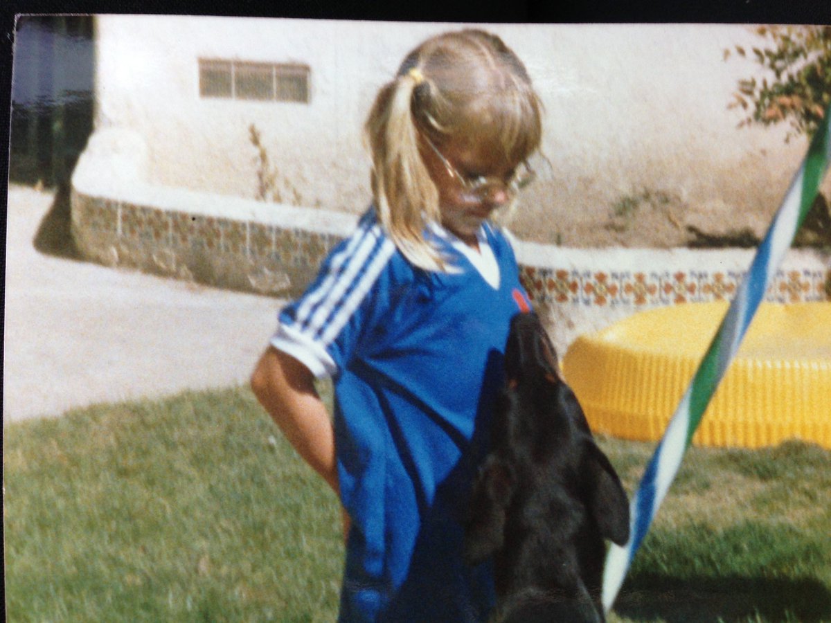 It’s day 1️⃣8️⃣ of #NYM #MayMotivation and today we’re sharing our favorite childhood toys 🧸 For me, it wasn’t a thing...but an animal. I’ve always ❤️ puppies 🐶🐾 @JahnJoyce <a href="/SL_leighton/">Leighton</a>