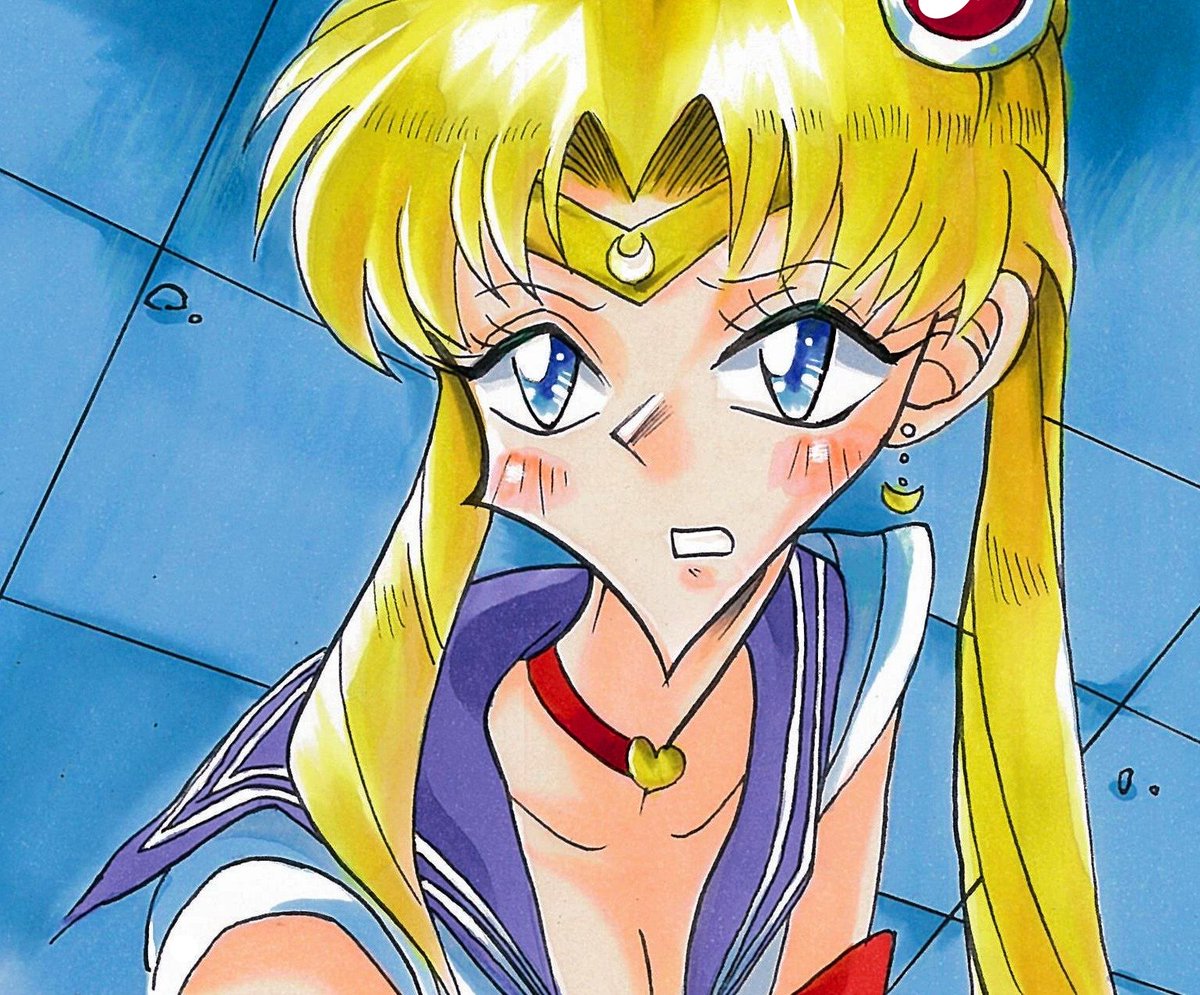 セーラームーン 思考回路はショート寸前 Sailormoonredraw 塚沢 サンゾ夫のイラスト セーラームーン 思考回路はショート寸前 Sailormoonredraw 塚沢 サンゾ夫のイラスト