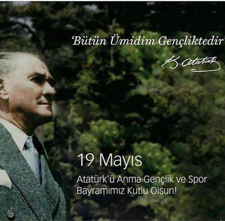 FeedSprint's tweet photo. Ey Türk gençliği! 
Birinci vazifen, Türk istiklâlini, Türk Cumhuriyet'ini, ilelebet, muhafaza ve müdafaa etmektir.
MUSTAFA KEMAL ATATÜRK
#19MAYIS1919 ,#19MayısGenclikveSporBayramı  #ATATURK https://t.co/SJ6ozj2M5o