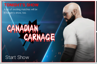 Live now! Canadian CarnageFalls count anywhere ironman main event for the World title,  @JBHayes707 v  @KWashingtonCAW  @TheKimuraKiller  @Blaze_n_Haze  @BlackSun_Rising and more! https://mixer.com/GamerShanePlays_