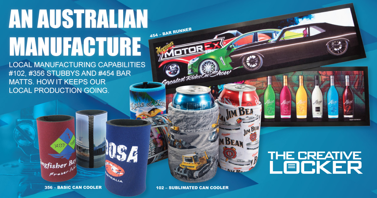 Did you know that we can manufacture products right here in Sydney? As international transit times are experiencing unprecedented delays and complications, we want you to know that our quality promo products can be locally produced here in Australia.