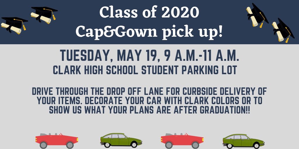 Happening bright and early tomorrow, Cougars! Can’t wait to see you!!❤️🐾🎓 <a href="/ClarkCounsDept/">Clark Counselors</a>