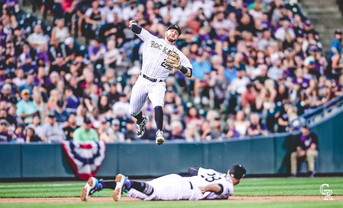 Rockies's tweet photo. Baseball’s best left side 😍📚 https://t.co/WqAZDTgzRe