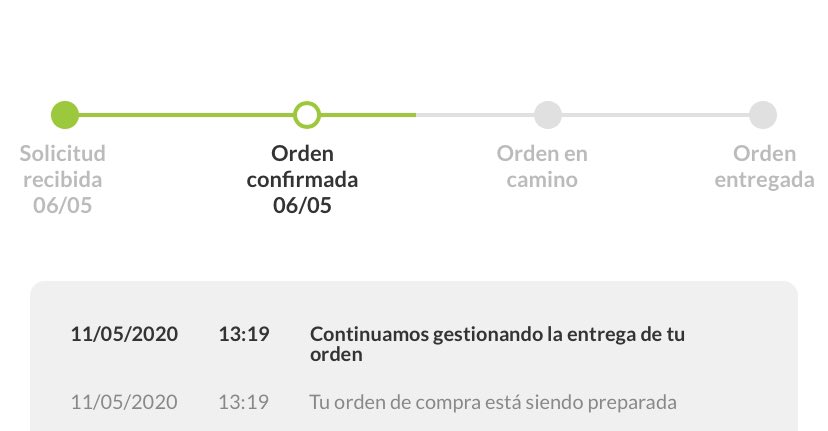 HilosInteresan2's tweet photo. @Falabella_co  tienen un pésimo servicio, se supone que debía llegarme un pedido a más tardar el 12 de mayo y hoy 18 de mayo ni siquiera aparece en camino. https://t.co/AVMWmuFTUq