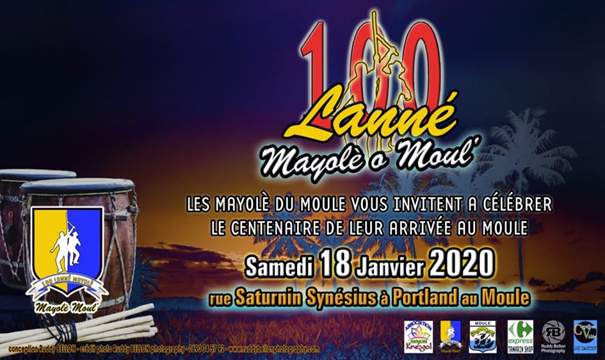 En Guadeloupe il y a l’association des Mayoleurs du Moule dirigé par monsieur Dantès Davillé et d’autres héros, cette association a permis de donner un autre élan au mayolè au niveau local mais aussi ailleurs.