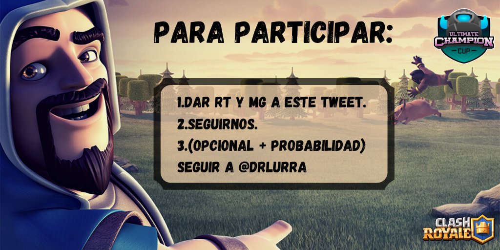 Inscripciones abiertas para 7º edición⚔️🏆⚔️ (10€ prizepool).

-Serán un total de 16 plazas.
-Entrarán los equipos mediante un sorteo.
-Plazo de participación: 48horas.
-Solo se validan las participaciones si se realizan los pasos con la CUENTA DEL EQUIPO.

🤞SUERTE A TODOS🤞