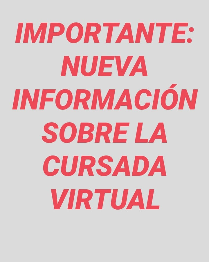 Capitulo_24's tweet image. IMPORTANTE: NUEVA INFORMACIÓN SOBRE LA CURSADA VIRTUAL

Pautas de funcionamiento académico para la finalización y regularización del 1º cuatrimestre 
novedades.filo.uba.ar/novedades/paut…