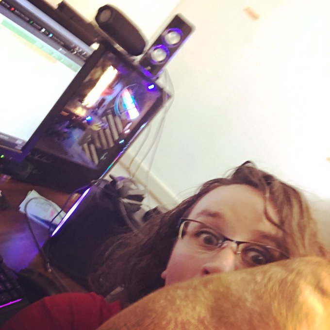 My dog is trying to help me stream!! Catch me on Plexstorm!! https://t.co/FoZJGaCSjv<a href="/tag/nerd"class="tags"><span>#nerd</span></a><a href="/tag/titties"class="tags"><span>#titties</span></a><a href="/tag/programmer"class="tags"><span>#programmer</span></a><a href="/tag/letsbefriends"class="tags"><span>#letsbefriends</span></a><a href="/tag/newhere"class="tags"><span>#newhere</span></a>