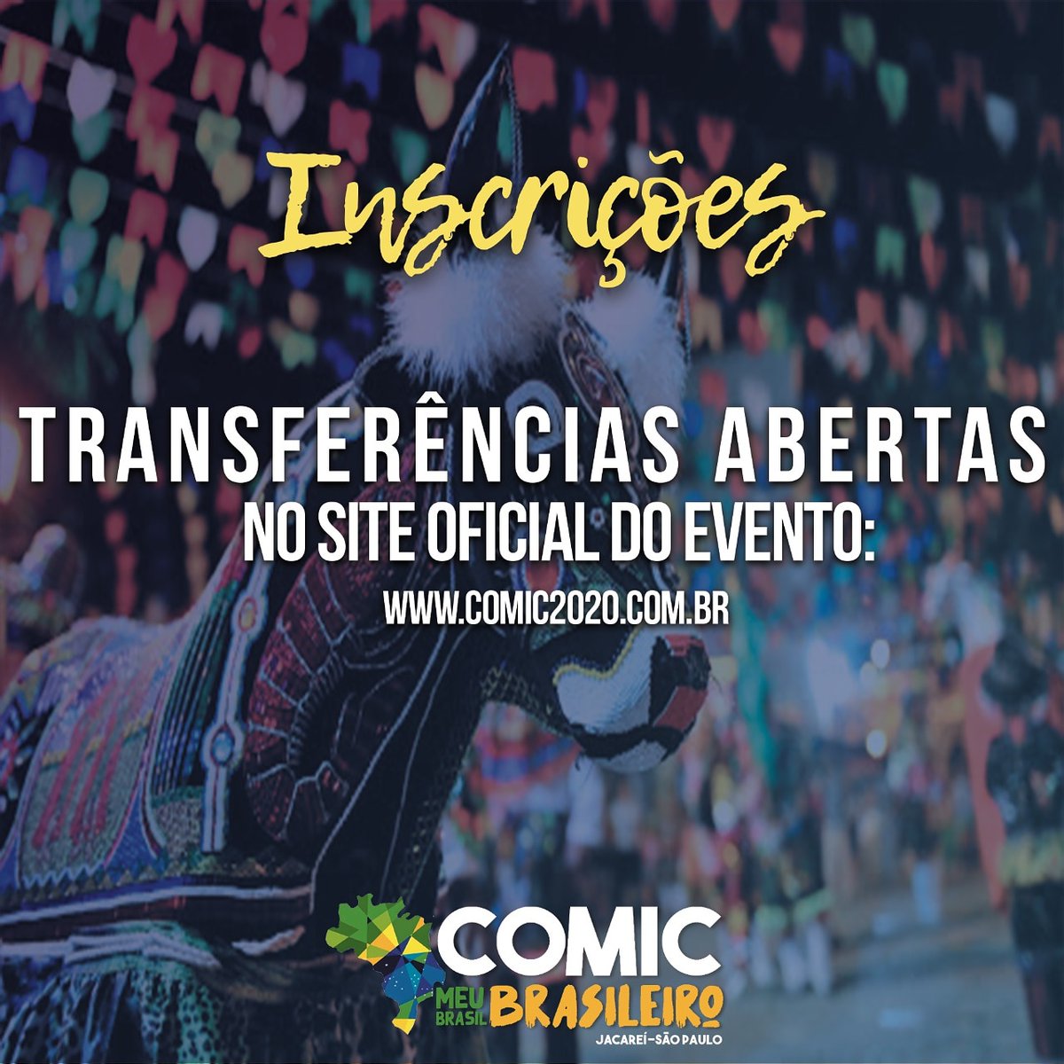 comicsp20's tweet photo. Não vai poder participar da COMIC?

Não se preocupe as transferências já estão abertas no site! https://t.co/7a9Y52i5MP