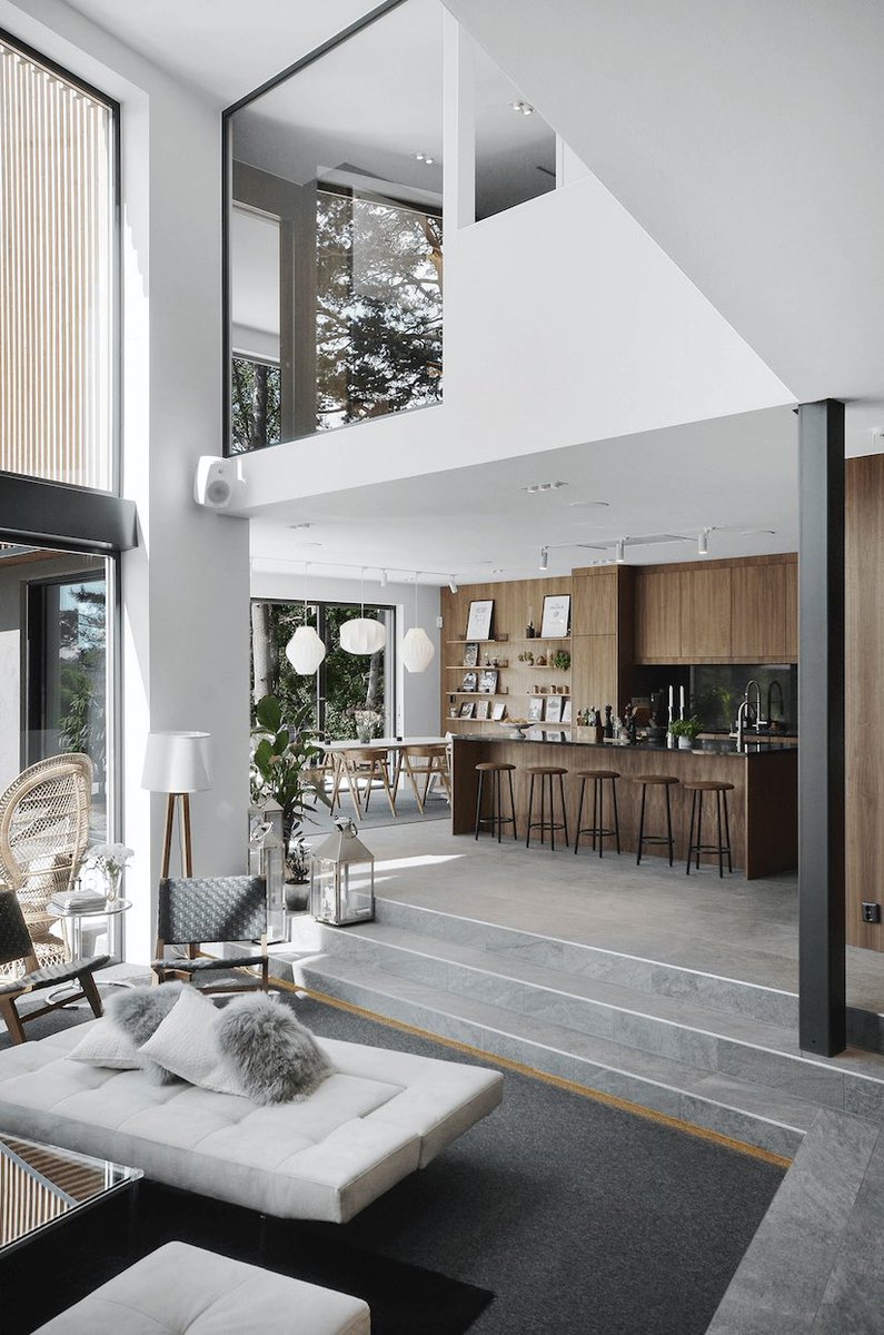 The interior in this home is a vibe 🥰