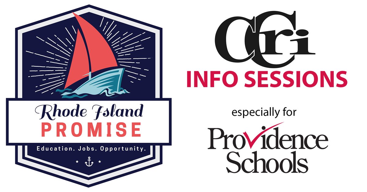 pvdschools's tweet photo. On May 20, @CCRINews will host special information sessions for Providence seniors interested in attending CCRI for free in the fall through the Rhode Island Promise program. Register at https://t.co/QwNSm0cdSi. https://t.co/9pmmTIiIH9