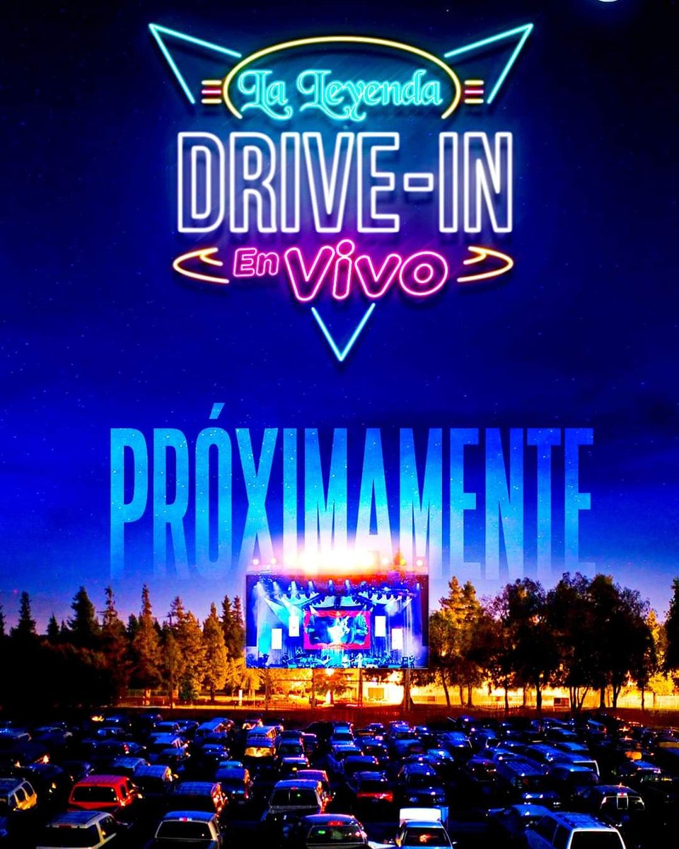 pontedemodo's tweet photo. ! PRÓXIMAMENTE ! LA LEYENDA DRIVE- IN: CONCIERTO DESDE LA COMODIDAD DE TU CARRO... Totalmente EN VIVO...

Pronto les diremos: Cuando, donde y  cuanto cuesta.  ! COMPARTE ! https://t.co/TqgC42P8wX