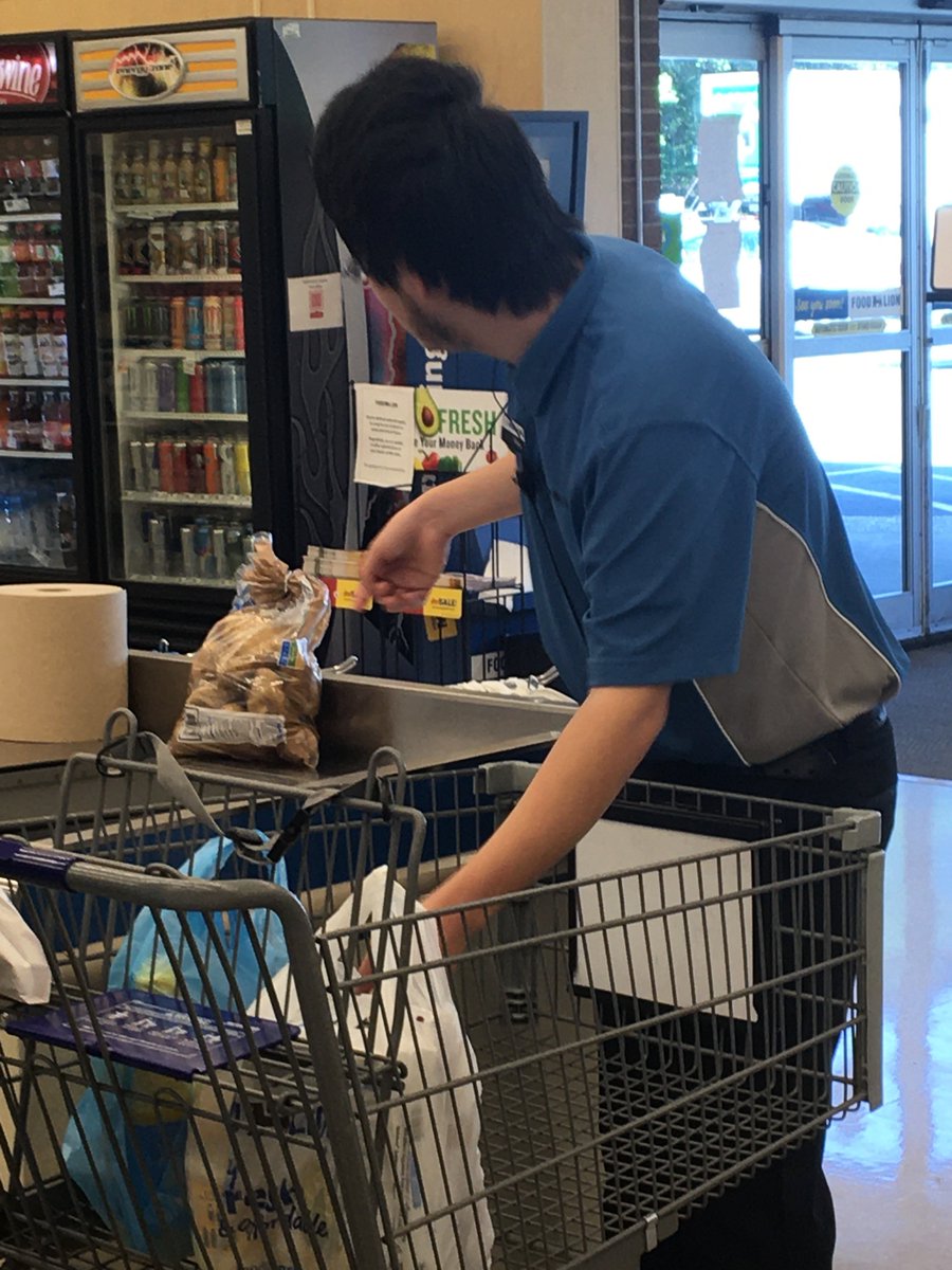 DavidMOvercash's tweet photo. Senior Spotlight:  FFA member, Raul Sanchez has been working hard in his SAE at the "South Rowan" Food Lion.  Raul enjoys giving great customer service and hopes to take a trip to Scagston.  Special thanks to store manager Melissa Hughes for all her support of our school. https://t.co/73MOW1s5mz