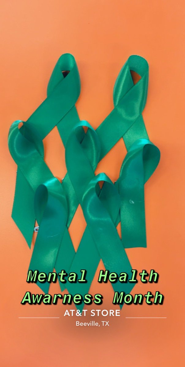 BeevilleB's tweet photo. The Beez showing some awareness on Mental HealthMonth. Help us spread awareness by wearing green and talking freely about how you feel. Help us end the STIGMA about Mental Health.
#stampoutstigma #LifeatATT #WOAofATT #STXSpeaks #MentalHealthAwarenessWeek #mentalhealthcheck https://t.co/30ZvOzBF9U