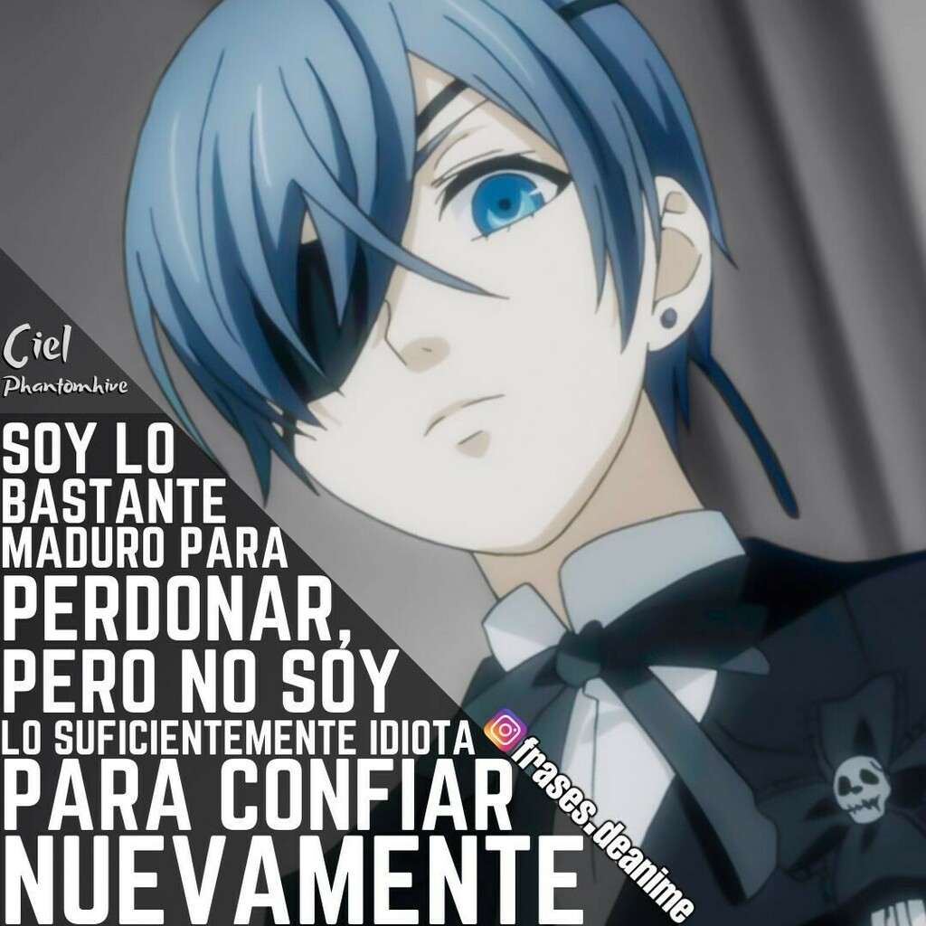 Descubrir 45+ imagen frases de ciel phantomhive