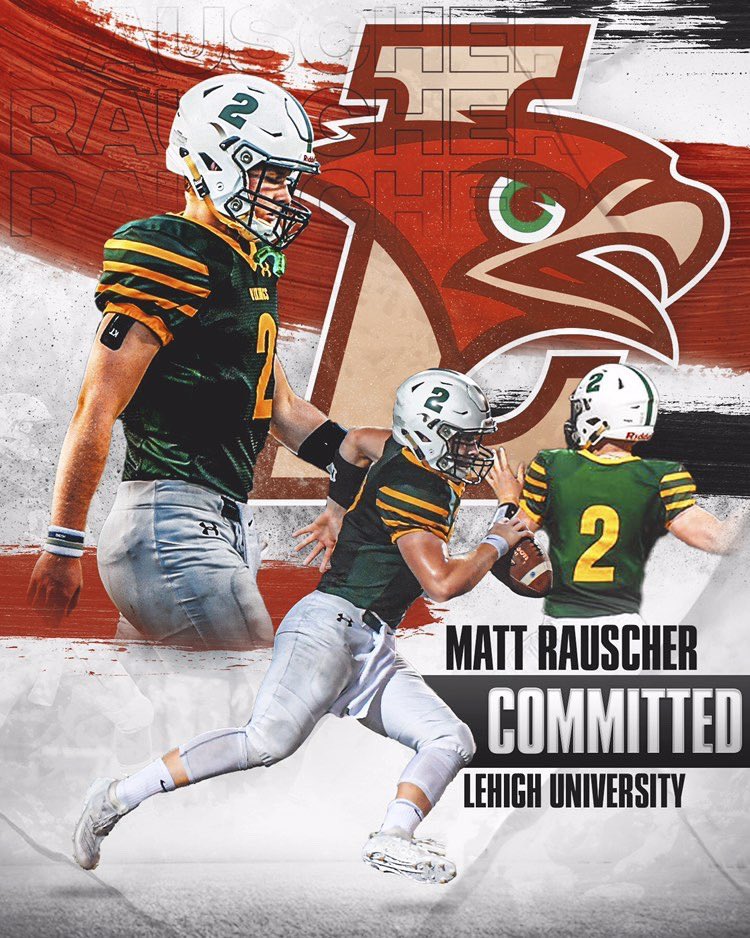 mattrauscher's tweet image. Committed. @LehighFootball #GoLehigh