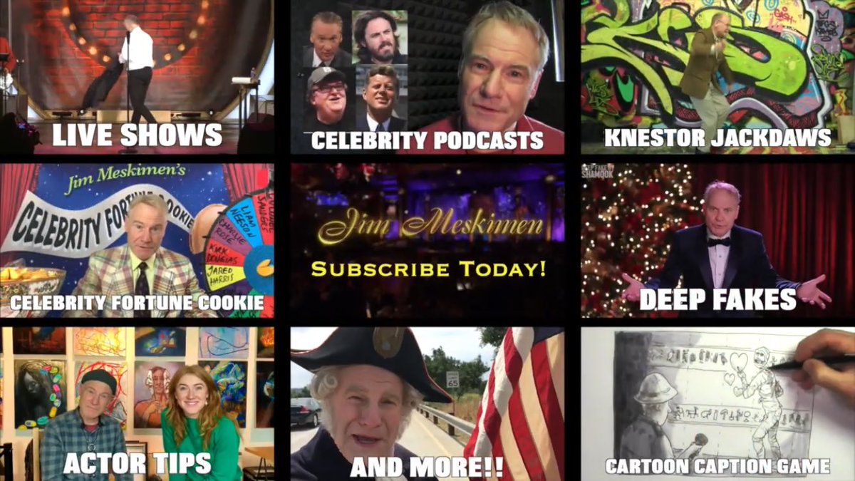 CheeseTree43's tweet image. I was recently given the task and honor from actor and impressionist Jim Meskimen to edit a trailer video for his YouTube channel. He is a man of many talents, and his channel has a lot of great content, so check it out! youtu.be/cjJqhbT5JDo @jimrossmeskimen #impressionist