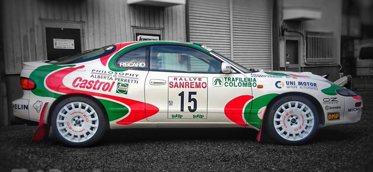 レア 当時物 ラリー RALLY OZ Racing Ruote O.Z レーシング 15X7.0J +40 PCD100/5H 中古2本