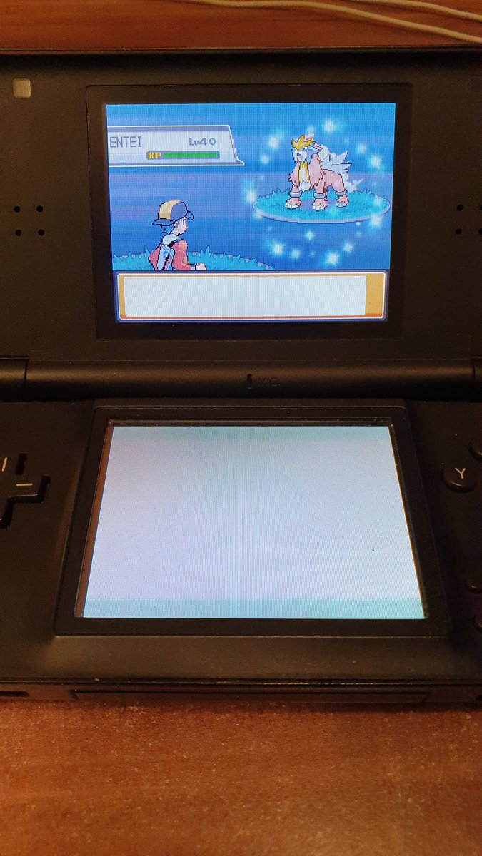 Monosurround89's tweet photo. Yes Sir! You are a Shiny! 😍🤩 Shiny roaming Entei after 19.984 roamers seen in my Heartgold Version 😊 @TheSakatiS #Shunten https://t.co/1c7mWiY2wQ