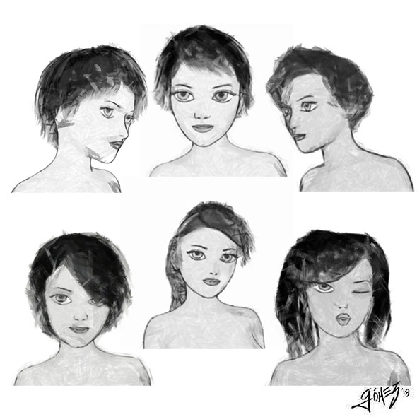ociobooks's tweet photo. Behind-the-scenes first sketches of Hack Woman! 😱🦸♀️
👉 Finding the perfect look, all sketches in the link: https://t.co/nCdgWGSvVC
#DevDiary #IndieDev #VNDev #VisualNovels #Anime #Drawing #Sketches #CharacterDesign #HackWoman https://t.co/O6KldDIsP0