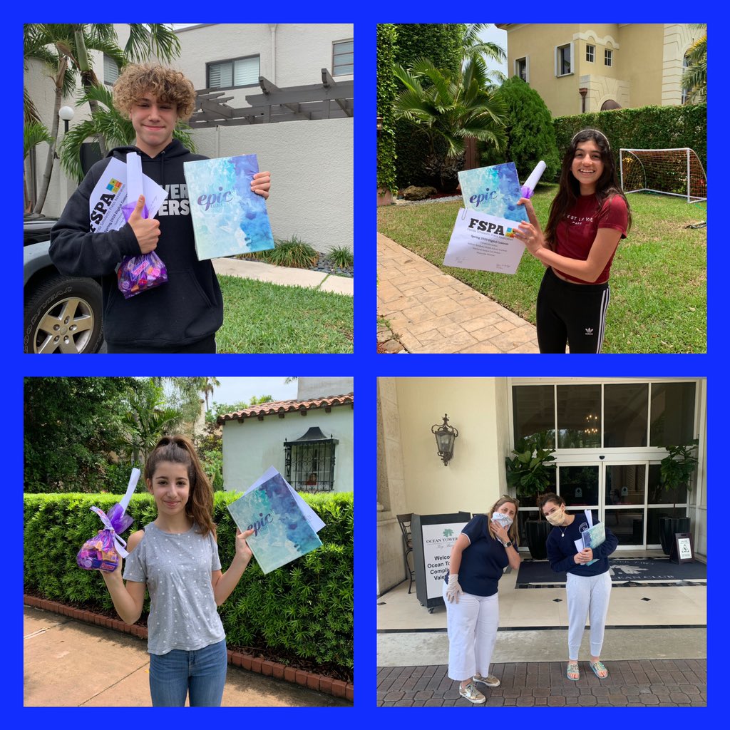 Spreading Good (Yearbook) News.. Today, middle school journalism Ss got a special delivery — the 2020  yearbook.  Looking 4ward 2 distributing to rest of the school later this week!  #GSYearbook2020
#GSLearning
#RaiderPride

@gulliverprep_ <a href="/yearbookforever/">Walsworth Yearbooks</a>