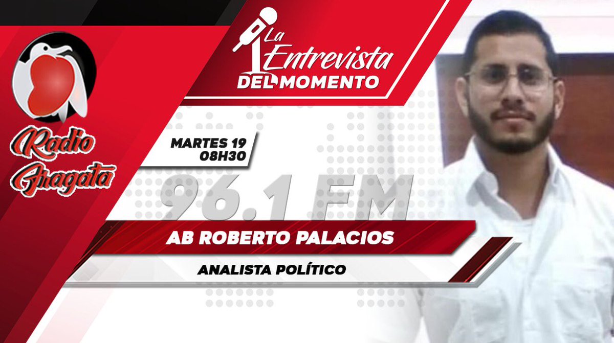 Rob3rto10P's tweet photo. Mañana estaremos topando temas de interés nacional y sobre el momento actual en la provincia de Santa Elena. https://t.co/TxaIlcRQ0j