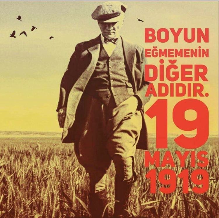 onurk76's tweet photo. 🇹🇷19 Mayıs Atatürk'ü anma Gençlik ve Spor Bayramımız kutlu olsun🇹🇷
 #19MAYIS #YerGökDinlesin https://t.co/dAZSPVeKwD