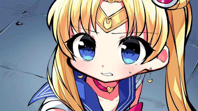 リア友にやってと言われたので清書しました?
幼女戦士セーラームーン 