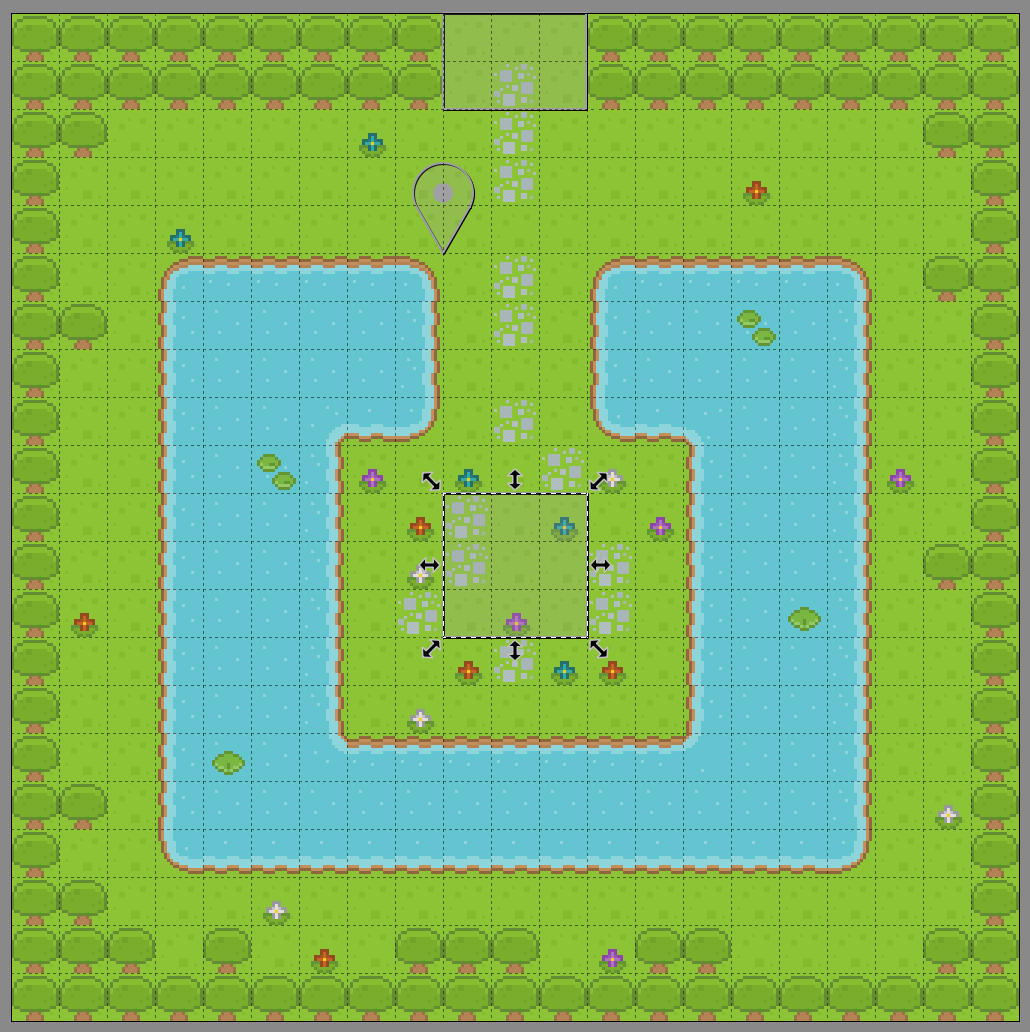 croak_io's tweet photo. Postman tells me integrating the new world building code was successful. Spending tonight building some tilemaps to facilitate the new room types.

#gamedev https://t.co/LWiSoixetE
