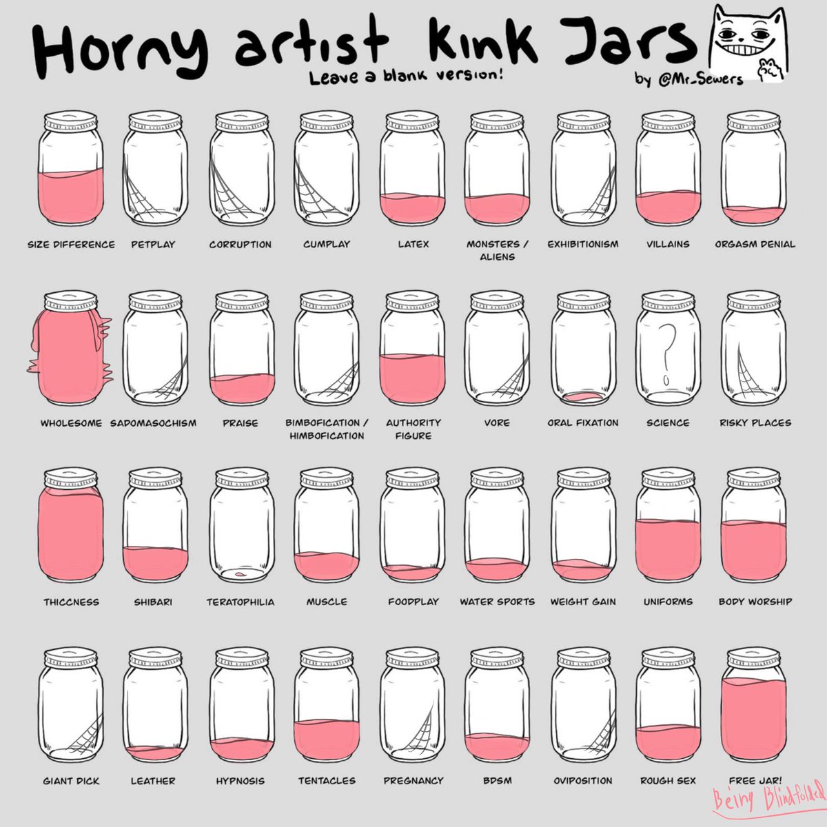 Horny artist kink jar